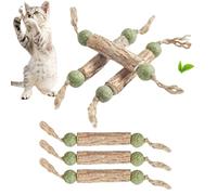 Qfdiwr Jouets À Cataire pour Chats,Jouet Interactif avec À Chat - 6 Bâtons Griffoirs Interactifs Attracteurs pour Jeu Intérieur Chasse Mastication Divertissement