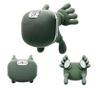 Qfdiwr Masseur Chauffant Bioniques Massage Électrique Des Tissus Profonds 4d 14,5x11x6,5cm Masseur Shiatsus Portable Sans Fil Pour Le Cou Et Le Dos Simulation De La Main Humaine Pour Soulager La Doule