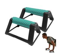 Qfdiwr Poignées de push-up avec base en triangle en caoutchouc, design ergonomique en H et antidérapant pour entraînement sûr à la maison, en gym, en voyage 19 x 11 x 7 cm
