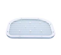 Qfdiwr Rampe pour Bac À Litière De Chat, Tapis Attrape-Litière pour Bac à Chat, Nettoyage Facile Double Couche Piège Antidérapant pour Chaton Intérieur Maison