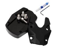 Qfdiwr Réhausseur De Support De Moto 7,4x5,4x3,4 Cm Tapis De Support De Pied De Moto Bord En Relief Pour Guider Le Parking Facile À Park Pour Stationnement Extérieur, Garage Personnel, Parking Public