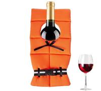 Qfdiwr Sacs à vin pour Voyager, Porte-Bouteille à vin - Refroidisseur de Bouteille de vin Portable,Support de Boissons légères, Fournitures d'alcool à Un Compartiment Unique pour Les fêtes en Plein