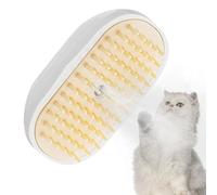 Qfdiwr Spritz defur Peigne pour chat Spritz defur Peigne pour chien, brosse multifonction rechargeable avec vapeur, massage de nettoyage pour chat, épilateur de chien, peigne de toilettage pour