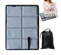 Qfdiwr Tapis De Siège Randonnée,Coussin D'Assis De Camping | Grand Format Imperméable Coussin Isotherme Pliable,Matelas Éponge pour Événements Sportifs Plage Voyage Jardin