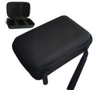 QFDSHOPCO Étui de protection rigide pour GPS de 5-6", compatible avec Garmin Zumo XT2, Garmin Drive 53, 52, 51, 50, Tomtom GO 620, 610, 520 GO Classic 2nd Noir