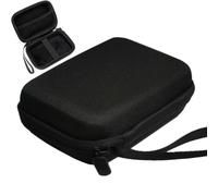 QFDSHOPCO Étui de transport rigide avec fermeture éclair compatible avec les câbles Garmin Edge Explore 2 Garmin Edge 1050 1040 1030 Plus 840 830 820 540 530 et Varia RTL515 Radar (noir)
