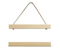QFEHTHSK 1 Lot de Porte-Affiches en Bois, Rouleaux De Toile Magnétiques, Porte-Photos, Cadres De Toile, Rouleaux De Suspension Magnétiques pour Affiches, Photos, Peintures Suspendues.