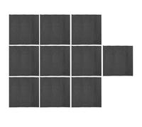 QFEHTHSK 10 Pièces Chiffon De Nettoyage en Verre, Chiffon De Nettoyage en Microfibre, Chiffon De Nettoyage De Bureau, Chiffon À Récurer Domestique, Chiffon De Nettoyage Réutilisable