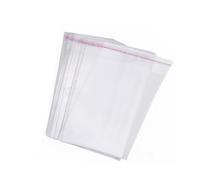 QFEHTHSK 200 Sachets d'emballage Autocollants Transparents, Sachets Ziplock pour Petits Objets, Longs