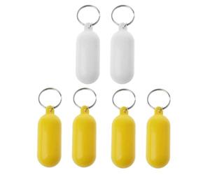 QFEHTHSK 6Pcs Porte-Clés Flottants, Porte-Clés De Plongée Surf, Porte-Clés De Pêche, Porte-Clés De Voyage À La Plage, Cadeaux De Voyage D’Été, Accessoires De Sports Nautiques