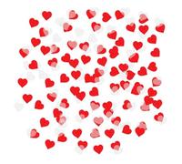 QFEHTHSK 80 G De Confettis en Forme De Cœur, Confettis d'amour Rouge Et Blanc, Confettis De Décoration De Mariage, Confettis De Décoration De Table, Confettis De Ballon De Gâteau, Saint-Valentin