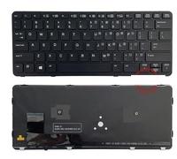 QFFOZSW Clavier d'ordinateur Portable américain pour HP pour EliteBook 820 G1 G2 720 725 sans Point rétroéclairage Facile à remplacer(Backlit)