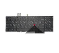 QFFOZSW Clavier rétroéclairé UK/RU/US/So PT-BR Brésil pour Ordinateur Portable Legion 5 15ACH6 15ACH6A 15ACH6H 82NW 82JU 82JY V193320BK1 PR5CYBG-UK Facile à remplacer(RU Blue Word Light)