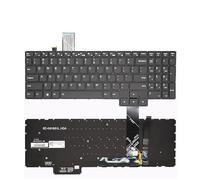 QFFOZSW Clavier rétroéclairé UK/RU/US/So PT-BR Brésil pour Ordinateur Portable Legion 5 15ACH6 15ACH6A 15ACH6H 82NW 82JU 82JY V193320BK1 PR5CYBG-UK Facile à remplacer(US RGB Backligh)