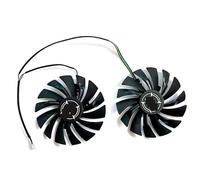 QFFOZSW pour MSI pour Geforce pour GTX 1080TI 1080 1070TI 1070 1060 pour Carte Graphique Armor 95mm PLD10010S12HH Ventilateur GPU(Double Ball Fan)