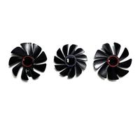 QFFOZSW pour Sapphire pour Radeon RX5700 5700XT 8GB pour Ventilateur de Carte Graphique Nitro FDC10H12D9-C FD10015M12D(Set of Three Fans)