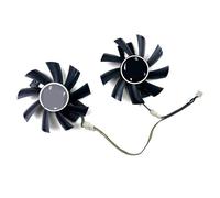 QFFOZSW Ventilateur de Refroidissement 85MM 4PIN GA92B2U pour DATALAND RX580 X-Serial War, Ventilateurs Carte Graphique pour PowerColor pour Radeon pour Rouge pour Dragon RX 570 Dual(2pcs)