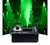 QFGain Machine à FuméE De ScèNe - 24 LED + éCran LCD, DéBit De FuméE éLevé De 18 000 Pi³/Min, PortéE De 8 MèTres, ContrôLe DM×512, avec TéLéCommande, pour FêTes, DiscothèQues, Halloween 1500W