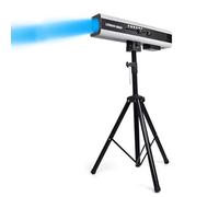 QFGain Projecteur De Poursuite LED De Concert avec TréPied - Objectif HD Double Focale, éClairage De ScèNe Disco à ContrôLe Manuel, Ouverture Et Zoom RéGlables, 3 TempéRatures De Couleur,880W