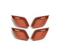 QFJFBGGH Accessoires D'intérieur Autocollant Décoratif pour Poignée Porte Intérieure Voiture pour Mercedes pour Benz Ces GLC EQE EQS W206 W223 X254 W214 2021-2024 décoration Bande Garniture(Brown B)