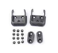 QFJFBGGH Cache-Bagages Clip Fixation Cache-Bagages Coffre Voiture Support Rideau Arrière Bouton Remplacement Tapis Automatique Vis Coussinet Pièces Housse de Protection pour Coffre(Style E)