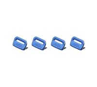 QFJFBGGH Couvercle De Décoration Bouton Commutateur Lève-vitre Voiture pour Jeep pour Wrangler JL pour Gladiator Jt 2018 2019 2020 2021 2022 2023 2024 Bande Décorative(Bleu)