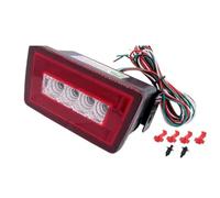 QFJFBGGH Feu Stop Feu Arrière Antibrouillard LED 3ème Freinage Recul Stroboscope LED Pour Subaru WRX Sti Pour Impreza XV Pour Crosstrek Arrière/frein Troisième Feux de Freinage(Rouge)