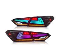 QFJFBGGH Feux arrière Ensemble De Feux Arrière Voiture Pour Toyota Pour Camry 18-21 Clignotants Dynamiques LED Feux Arrière Feux Arrière Inversés feux arrière de voiture(RGB Version)