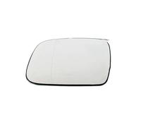 QFJFBGGH Glace De Rétroviseur pour Peugeot 307 2001 2002 2003 2004 2005 2006 2007 2008 407 2004-2009 Rétroviseur Grand Angle Chauffant pour Voiture(La Gauche)