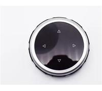 QFJFBGGH Intérieur Couverture Garniture Autocollants pour Boutons Multimédia Voiture pour BMW Série 1 3 5 7 X1 X3 F25 X5 E70 X6 E71 F30 F10 F07 E90 F11 E92 F20 Cover Strips D'intérieur(Arrow 5key)