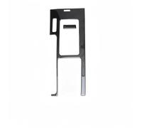 QFJFBGGH Voiture L'intérieur pour Ford pour Mustang 2009-2014 Fibre Carbone Voiture Changement Vitesse Panneau Décoration Couverture Protection Garniture Autocollant Accessoires D'intérieur(Noir)
