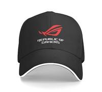 QFLLQLFF Casquette de Baseball ASUS ROG république des Joueurs Casquette Casquette de Baseball Chapeau de Rugby Homme Hiver Femme