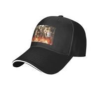 QFLLQLFF Casquette de Baseball Chicago Fire, Chapeau de Soleil, icône Rave, Chapeau de Golf pour Hommes et Femmes
