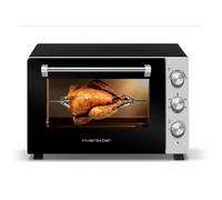 Riviera & Bar Four électrique compact posable QFR600 60 L 2200 W grill convection Noir mat/inox