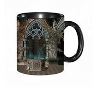 QFSDGY Tasse à Café | Tasse Céramique Fine | Cadeau Original | 330ml | Mug avec Anse | Cadeau Original pour Homme et Femme | Les merveilleux bienfaits du bain de forêt (shinrin-yoku)