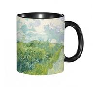QFSDGY Tasse à Café | Tasse Céramique Fine | Cadeau Original | 330ml | Mug avec Anse | Cadeau Original pour Homme et Femme | Dans les montagnes suisses avec vue sur le lac des Quatre-Cantons
