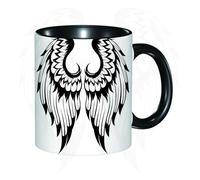 QFSDGY Tasse à Café | Tasse Céramique Fine | Cadeau Original | 330ml | Mug avec Anse | Cadeau Original pour Homme et Femme | Un paragraphe de texte sur fond noir : « Tant pis, déshabille-toi. »