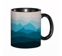 QFSDGY Tasse à Café | Tasse Céramique Fine | Cadeau Original | 330ml | Mug avec Anse | Cadeau Original pour Homme et Femme | Un champ de blé, récolte de blé fraîche, photo de moisson