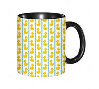 QFSDGY Tasse à Café | Tasse Céramique Fine | Cadeau Original | 330ml | Mug avec Anse | Cadeau Original pour Homme et Femme | Vivre, rire, aimer, inscription manuscrite stylisée sur fond pointillé, p