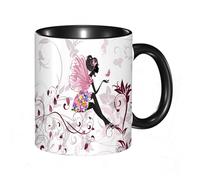 QFSDGY Tasse à Café | Tasse Céramique Fine | Cadeau Original | 330ml | Mug avec Anse | Cadeau Original pour Homme et Femme | Safari en Afrique : un léopard se repose sous un ciel nuageux spectaculai