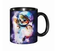 QFSDGY Tasse à Café | Tasse Céramique Fine | Cadeau Original | 330ml | Mug avec Anse | Cadeau Original pour Homme et Femme | Une belle poule chante le matin