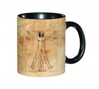 QFSDGY Tasse à Café | Tasse Céramique Fine | Cadeau Original | 330ml | Mug avec Anse | Cadeau Original pour Homme et Femme | Anatomie humaine, tableau complet des différentes structures corporelles