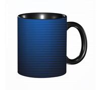 QFSDGY Tasse à Café | Tasse Céramique Fine | Cadeau Original | 330ml | Mug avec Anse | Cadeau Original pour Homme et Femme | Marine, Cercles vintage avec figures ovales rondes superposées, Anciens,