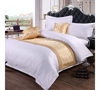 QFWMCW Chemins De Lit King Size Couvre-Lits Modernes Echarpe De Chemin De Lit Hotel Bedding Bande De Garniture De Lit De Couverture De Lit De Haute Qualité