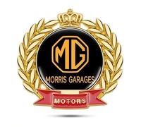 QFYANXUAN Auto Emblèmes Sticker pour MG ZS 2017-2022 2023 2024, 3D de Rechange Logo Body Stickers Insigne Autocollant Decal Décoration Voiture Styling Accessoires,B