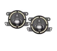 QGBKLZNZHP Bloc phare avant Pour Land Pour Rover Pour Defender 90 Pour Tdi 1995 - 1997 Phare LED Avec Anneau Halo DRL Ambre Clignotant Pouces Phares Avants Ensemble(2pcs 4inch fog light...)