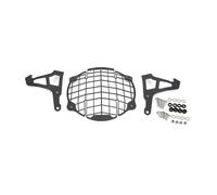 QGBKLZNZHP Capot Protection Phare Moto Pour Royal Pour Enfield Himalayan 2016-2021 2020 2019 2018 2017 Moto Phare Garde Grille Gril Couverture Protecteur CNC En Aluminium