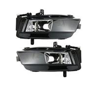 QGBKLZNZHP Feux De Brouillard Arrière Pour VW Pour Golf 7 Pour A7 MK7 2013-2017 Ensemble De Phares Antibrouillard Pour Pare-choc Avant 5GG941661 5GG941662 Lampes De Sécurité(Pair With LED S10)