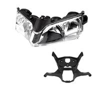 QGBKLZNZHP Optique De Moto Ronde Pour 899 1199 1199S Panigale 2012 2013 2014 2015 Accessoires Feux Avant Assemblage Phare Phare LED Moto Rond(With Bracket Set)