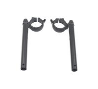 QGBKLZNZHP Poignée Enroulée Moto Pour CBR650R CBR 650R 2019-2023 Moto Noir Gauche Droite Guidon Clip-On Fourche Tube